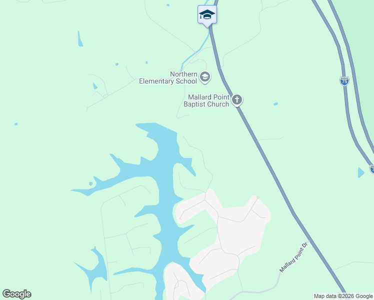 map of restaurants, bars, coffee shops, grocery stores, and more near 622 Woodduck Lane in Georgetown