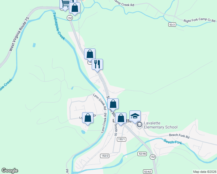 map of restaurants, bars, coffee shops, grocery stores, and more near 15 Paddy Hollow Road in Lavalette