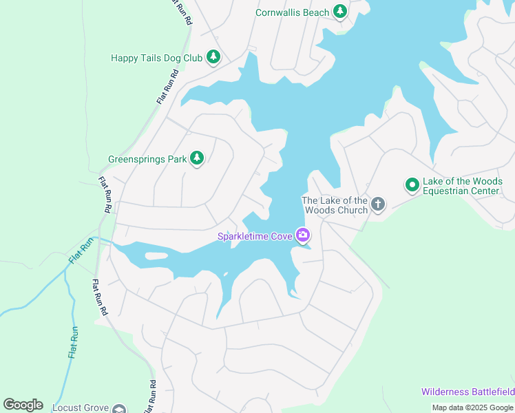 map of restaurants, bars, coffee shops, grocery stores, and more near 106 Ramsay Road in Locust Grove