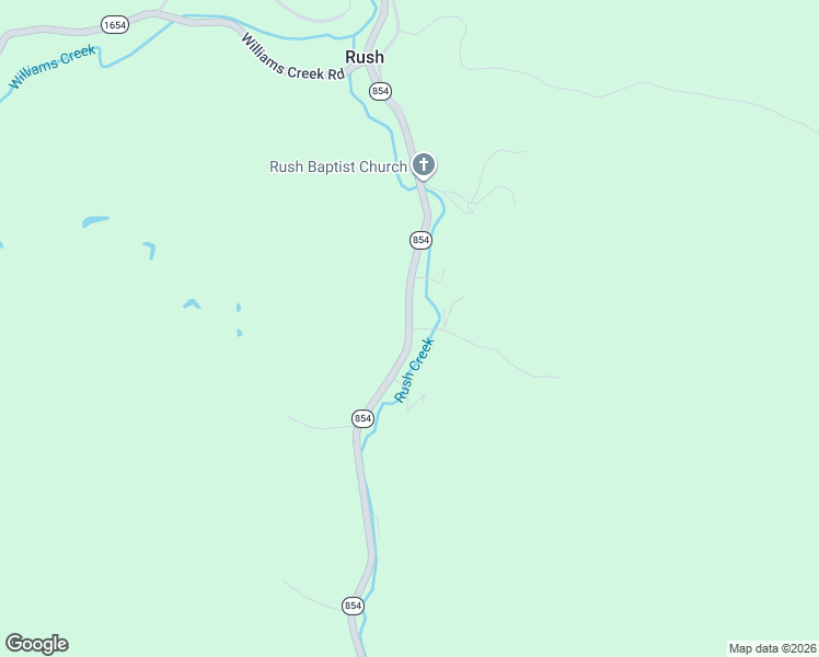 map of restaurants, bars, coffee shops, grocery stores, and more near 2700 Needmore Hollow Road in Rush