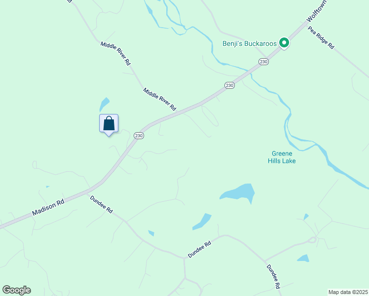 map of restaurants, bars, coffee shops, grocery stores, and more near 267 Country Club Drive in Stanardsville