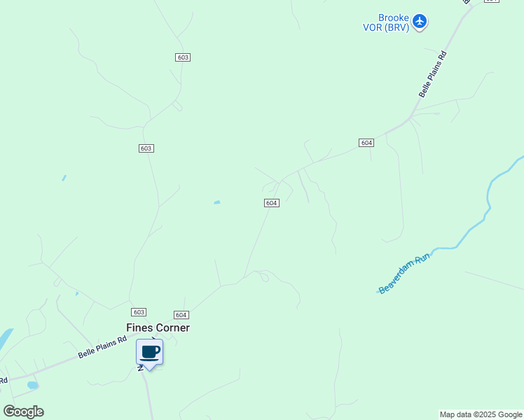 map of restaurants, bars, coffee shops, grocery stores, and more near 505 Belle Plains Road in Fredericksburg