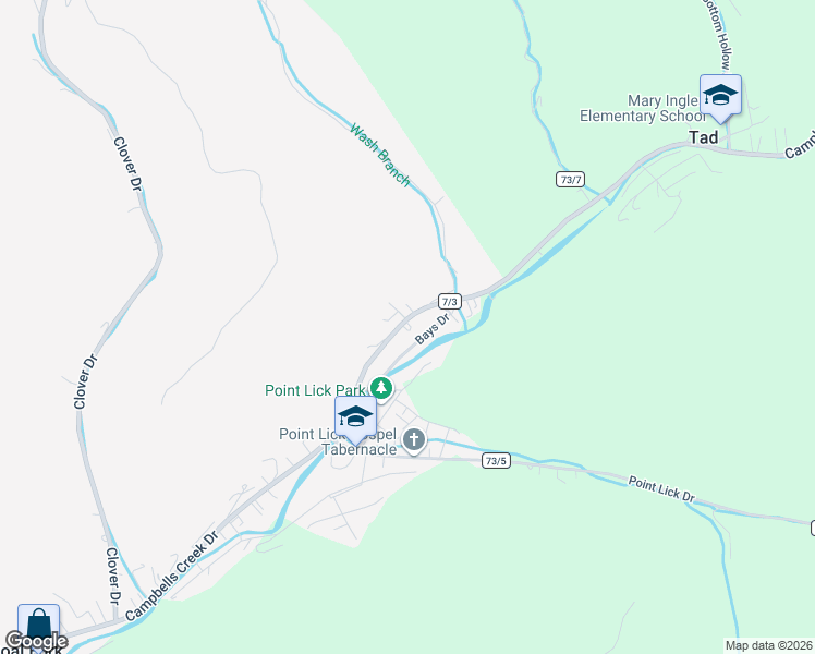 map of restaurants, bars, coffee shops, grocery stores, and more near 760 Campbells Creek Drive in Charleston