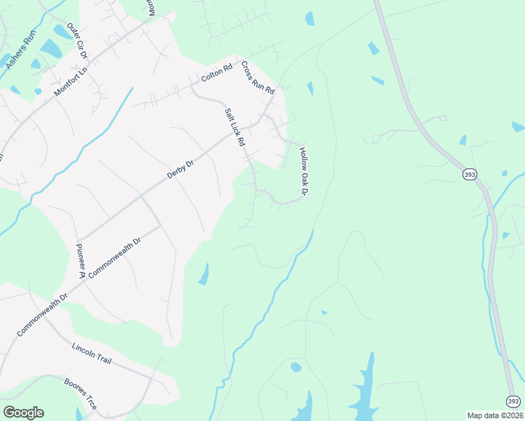 map of restaurants, bars, coffee shops, grocery stores, and more near 2801 Hollow Oak Drive in Crestwood