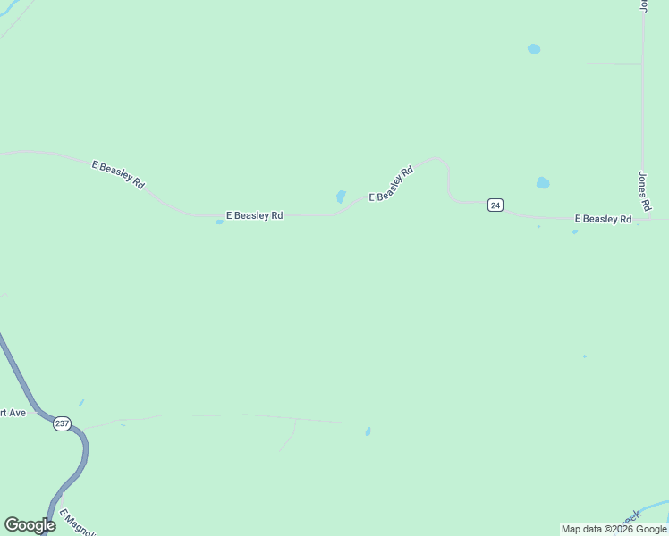 map of restaurants, bars, coffee shops, grocery stores, and more near 1123 East Beasley Road in English