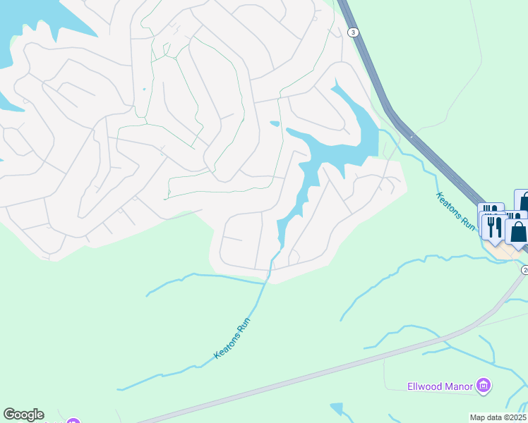 map of restaurants, bars, coffee shops, grocery stores, and more near 1205 Eastover Parkway in Locust Grove