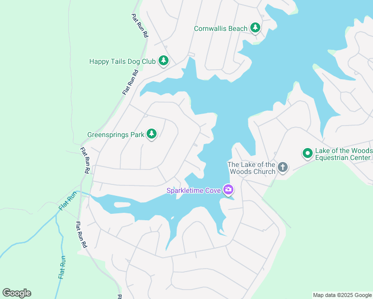 map of restaurants, bars, coffee shops, grocery stores, and more near 405 Harrison Circle in Locust Grove