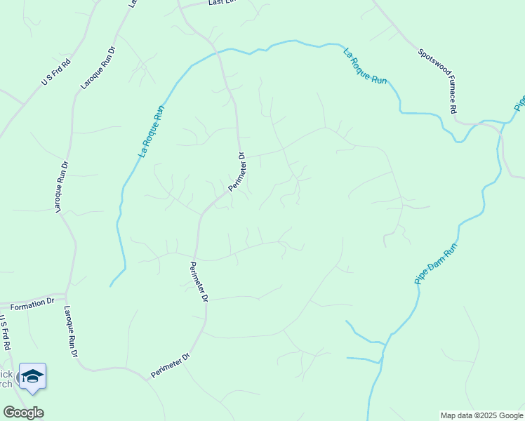 map of restaurants, bars, coffee shops, grocery stores, and more near 13608 South General Slocum Court in Fredericksburg