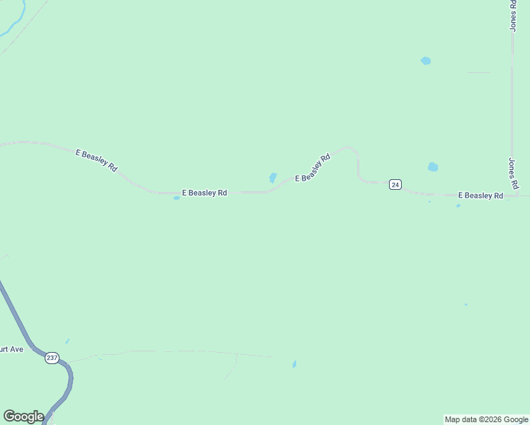 map of restaurants, bars, coffee shops, grocery stores, and more near 1123 East Beasley Road in English