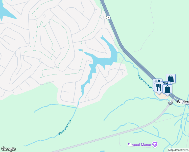 map of restaurants, bars, coffee shops, grocery stores, and more near 141 Larkspur Lane in Locust Grove