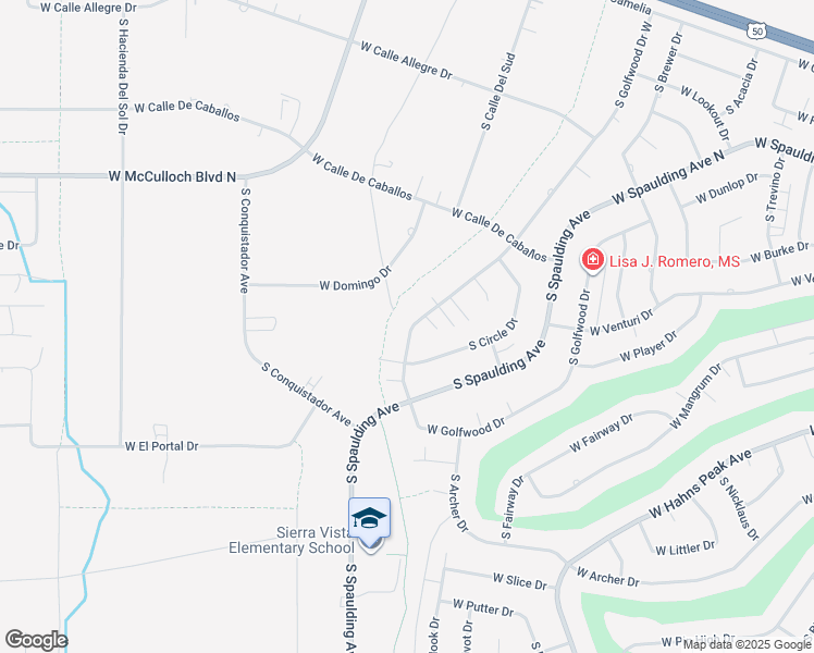 map of restaurants, bars, coffee shops, grocery stores, and more near 237 S Golfwood Dr W in Pueblo West
