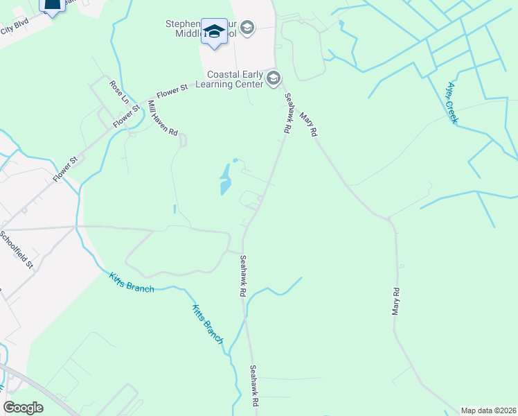 map of restaurants, bars, coffee shops, grocery stores, and more near 9524-9532 Seahawk Road in Berlin