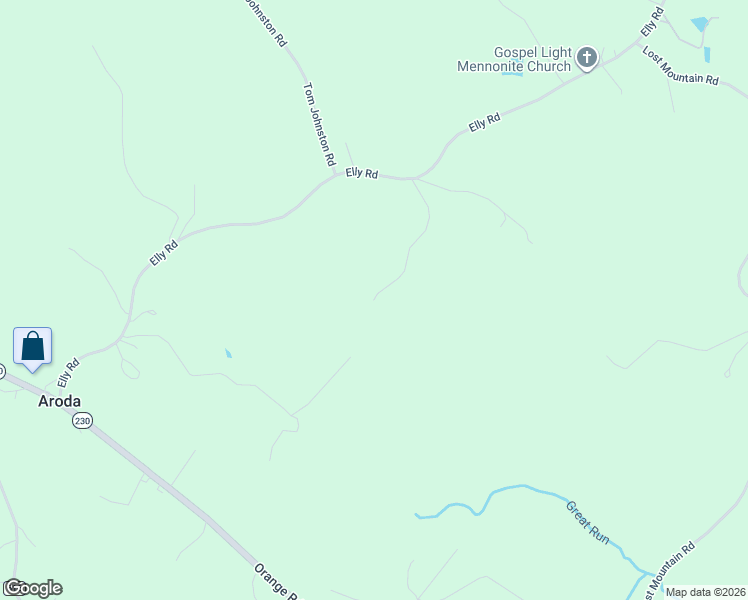 map of restaurants, bars, coffee shops, grocery stores, and more near 298 Skyview Lane in Aroda