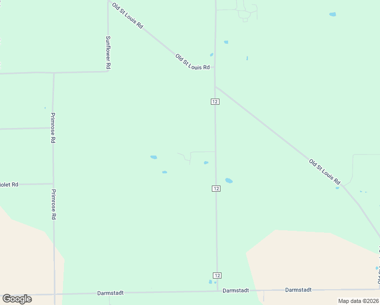 map of restaurants, bars, coffee shops, grocery stores, and more near 7625 County Highway 12 in Venedy
