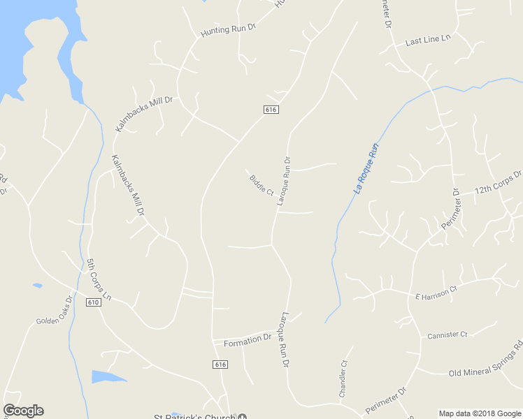 map of restaurants, bars, coffee shops, grocery stores, and more near 8702 Biddle Court in Fredericksburg