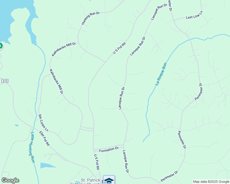 map of restaurants, bars, coffee shops, grocery stores, and more near 8702 Biddle Court in Fredericksburg