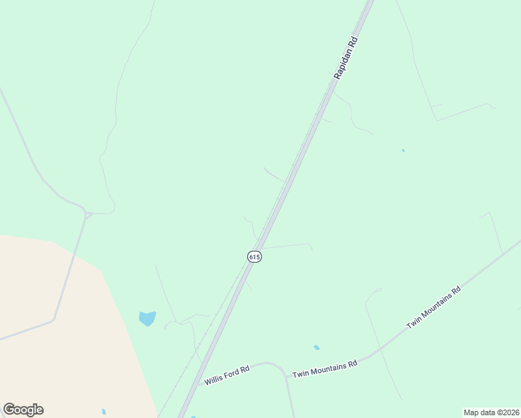 map of restaurants, bars, coffee shops, grocery stores, and more near 27182 Rapidan Road in Rapidan