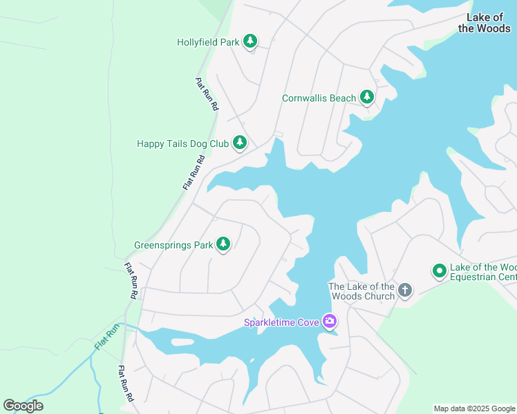 map of restaurants, bars, coffee shops, grocery stores, and more near 543 Harrison Circle in Locust Grove