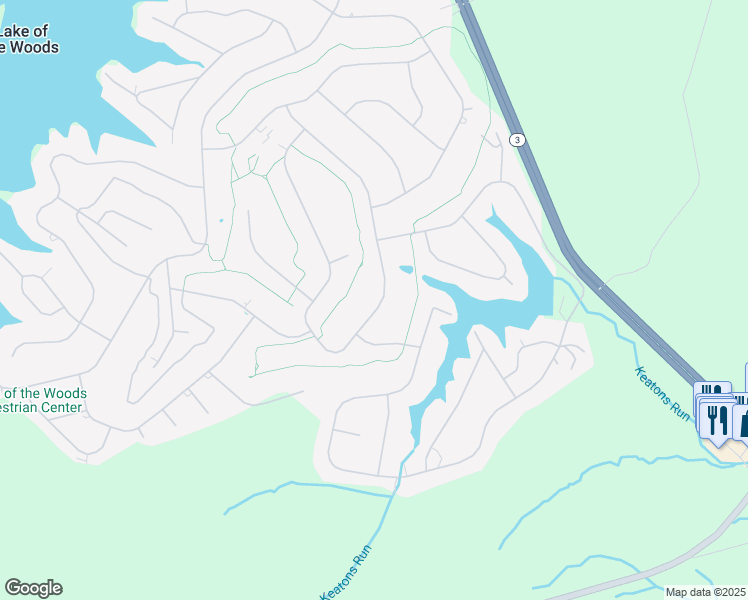 map of restaurants, bars, coffee shops, grocery stores, and more near 420 Birdie Road in Locust Grove