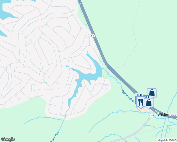 map of restaurants, bars, coffee shops, grocery stores, and more near 138 Cumberland Circle in Locust Grove