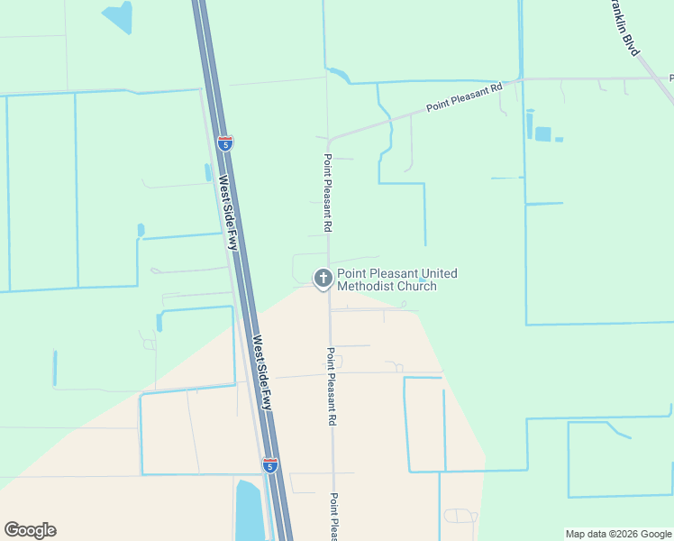 map of restaurants, bars, coffee shops, grocery stores, and more near 3357 Point Pleasant Road in Elk Grove