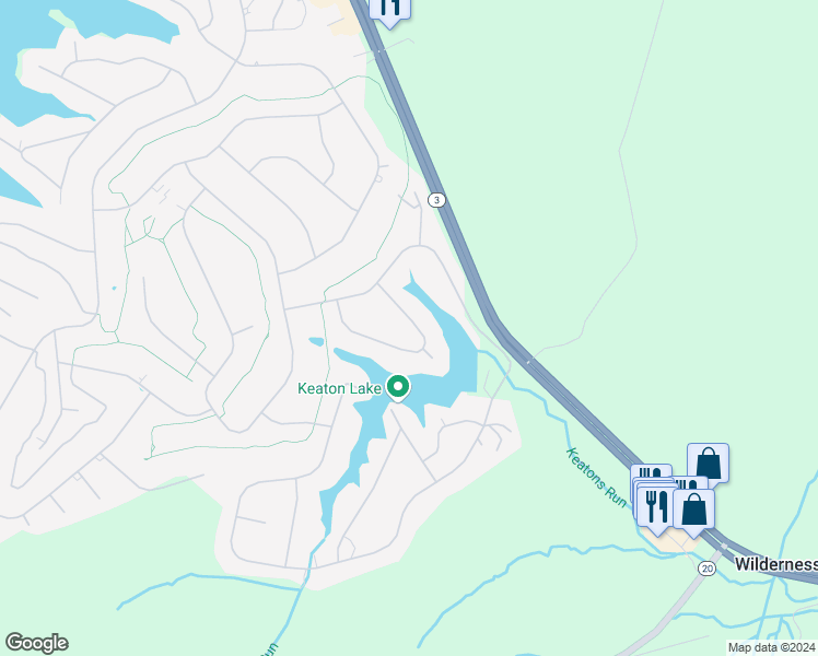 map of restaurants, bars, coffee shops, grocery stores, and more near 205 Cumberland Circle in Locust Grove