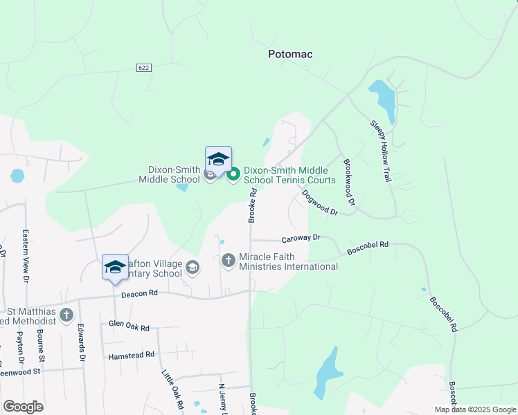 map of restaurants, bars, coffee shops, grocery stores, and more near 478 Brooke Road in Fredericksburg