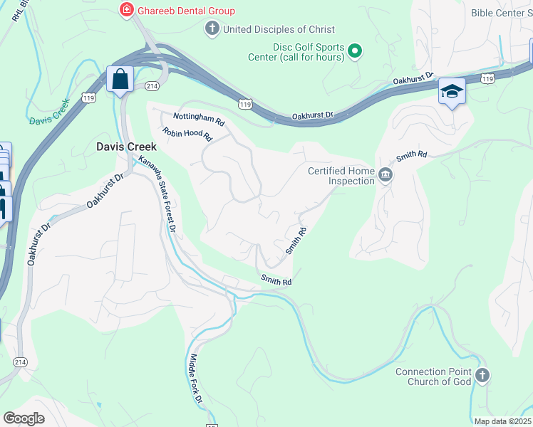 map of restaurants, bars, coffee shops, grocery stores, and more near 1500-1522 Coventry Ln in Charleston