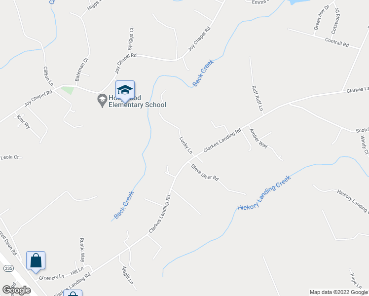 map of restaurants, bars, coffee shops, grocery stores, and more near 24273 Lucky Lane in Hollywood