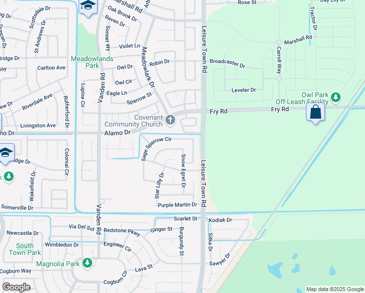 map of restaurants, bars, coffee shops, grocery stores, and more near 279 Red Pheasant Drive in Vacaville