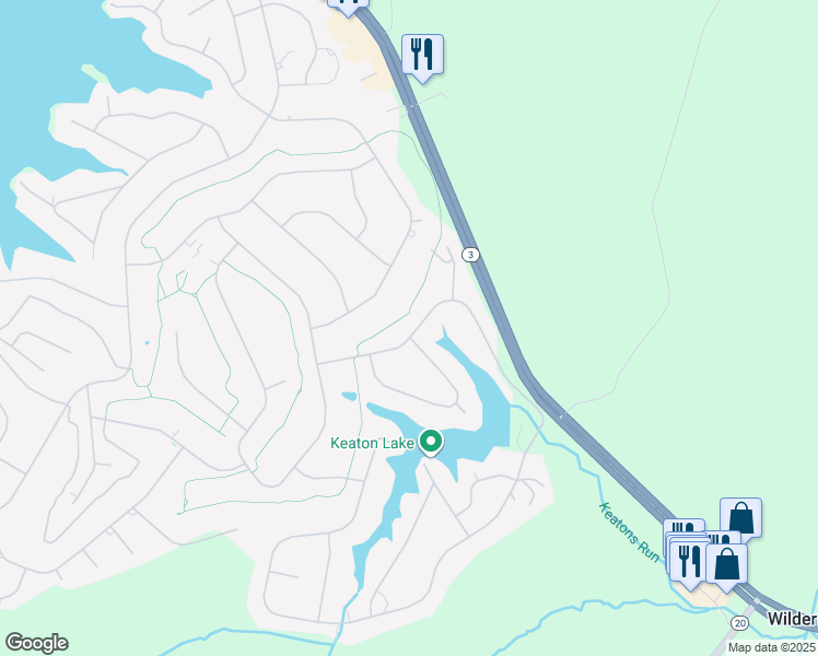 map of restaurants, bars, coffee shops, grocery stores, and more near 311 Westover Parkway in Locust Grove