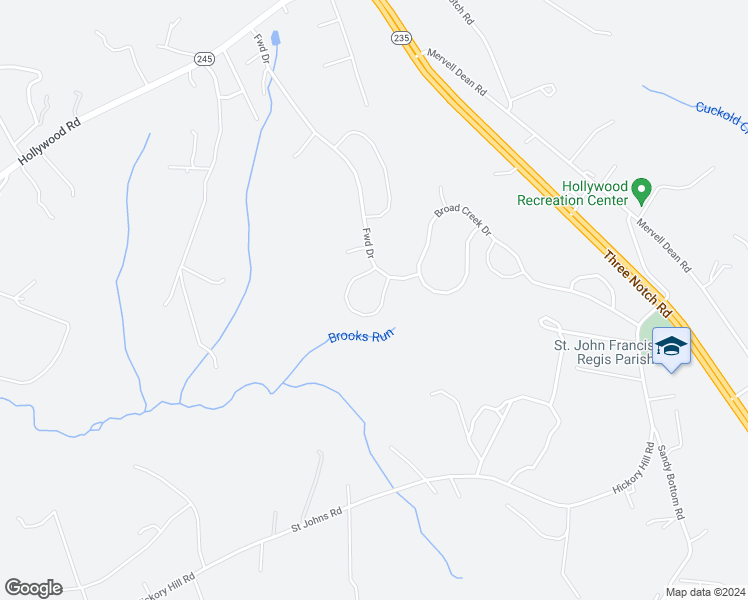 map of restaurants, bars, coffee shops, grocery stores, and more near 43362 Quail Street in Hollywood