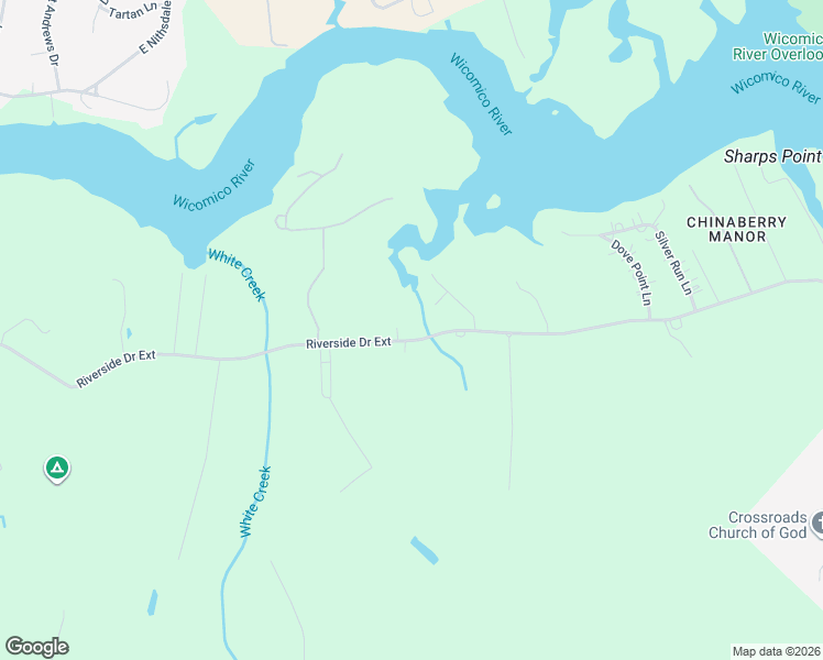 map of restaurants, bars, coffee shops, grocery stores, and more near 27540 Riverside Drive Extension in Salisbury