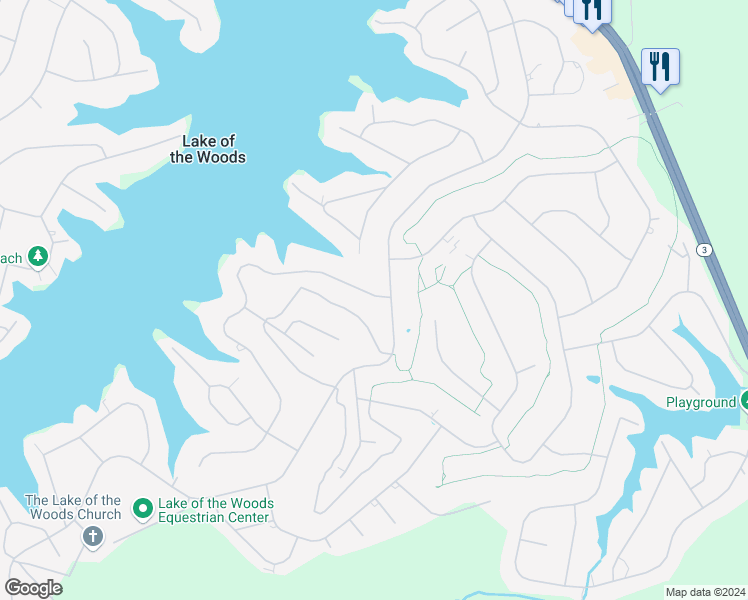 map of restaurants, bars, coffee shops, grocery stores, and more near 119 Birchside Circle in Locust Grove