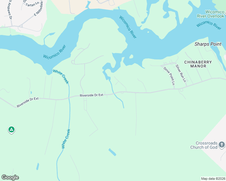 map of restaurants, bars, coffee shops, grocery stores, and more near 27540 Riverside Drive Extension in Salisbury
