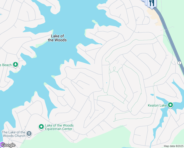 map of restaurants, bars, coffee shops, grocery stores, and more near 111 Birchside Circle in Locust Grove