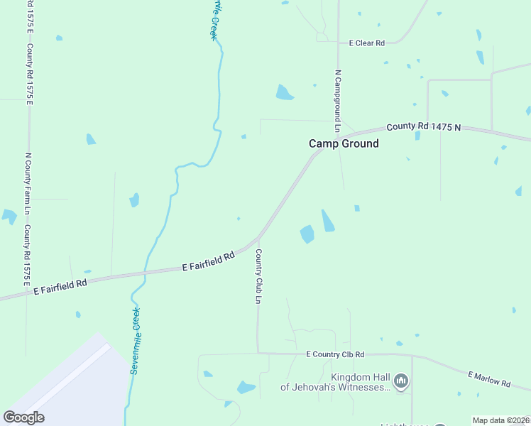 map of restaurants, bars, coffee shops, grocery stores, and more near 16514-16734 East Fairfield Road in Mount Vernon