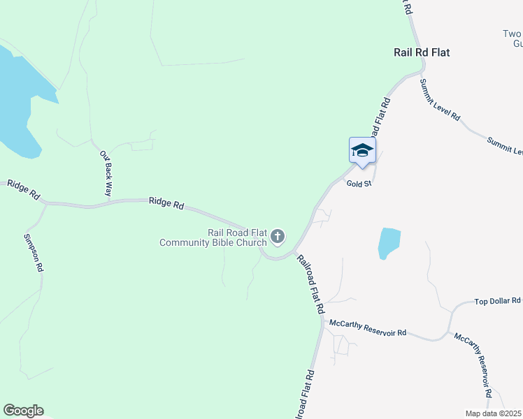 map of restaurants, bars, coffee shops, grocery stores, and more near 125 Railroad Flat Road in Mokelumne Hill