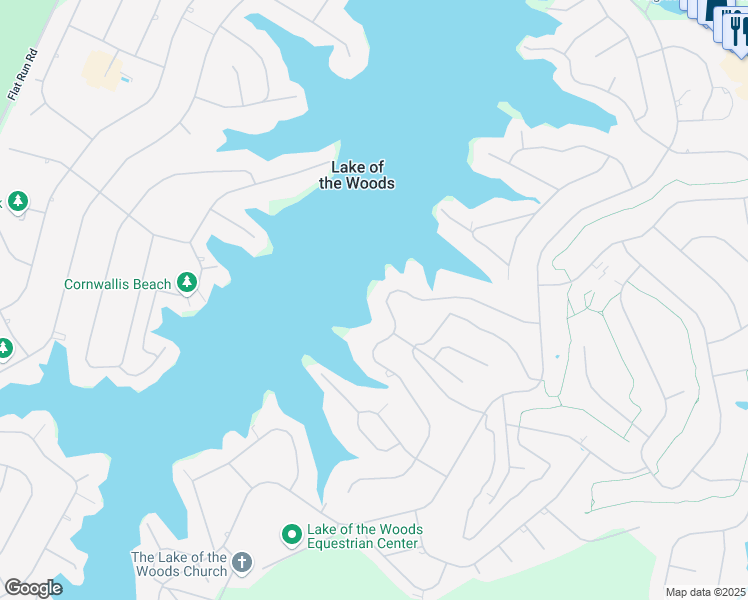 map of restaurants, bars, coffee shops, grocery stores, and more near 226 Birchside Circle in Locust Grove