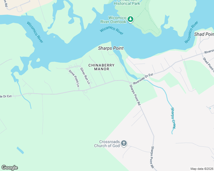 map of restaurants, bars, coffee shops, grocery stores, and more near 27901 Riverside Drive Extension in Salisbury