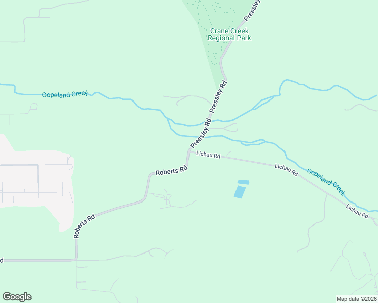 map of restaurants, bars, coffee shops, grocery stores, and more near 3300 Lichau Road in Penngrove