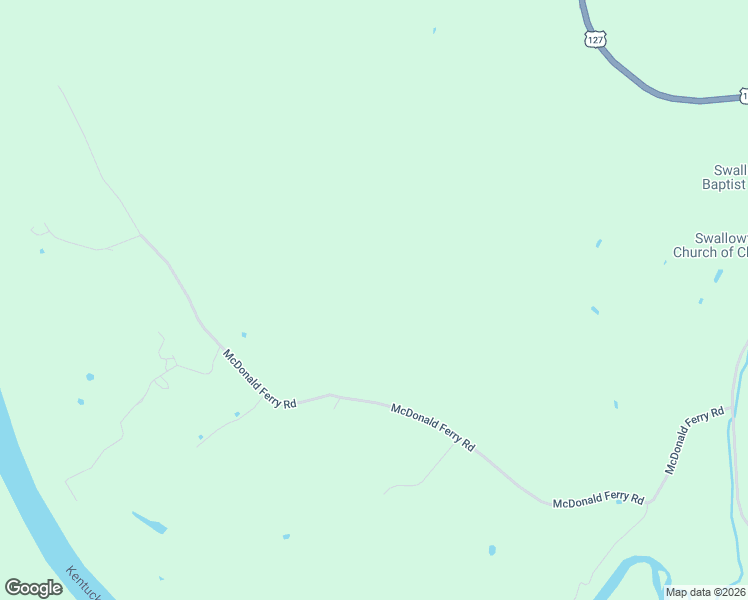 map of restaurants, bars, coffee shops, grocery stores, and more near 1122 McDonald Ferry Road in Frankfort