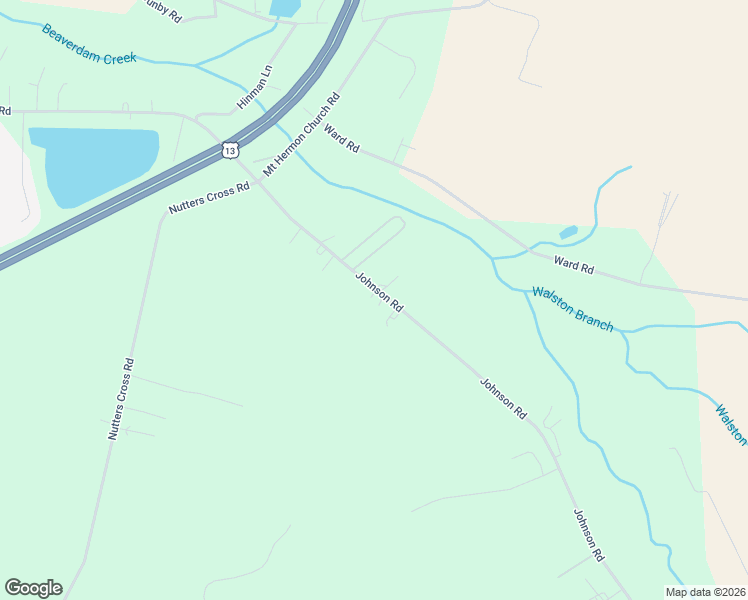 map of restaurants, bars, coffee shops, grocery stores, and more near 30870 Johnson Road in Salisbury