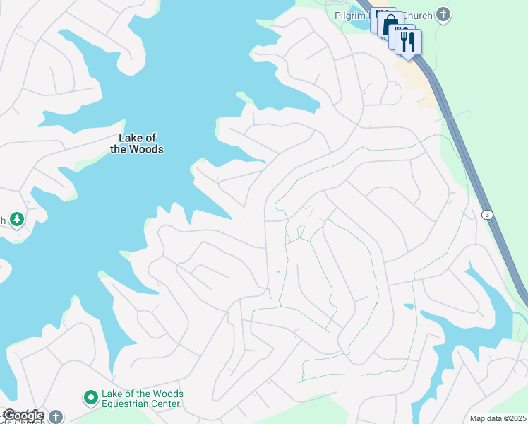 map of restaurants, bars, coffee shops, grocery stores, and more near 4209 Lakeview Parkway in Locust Grove