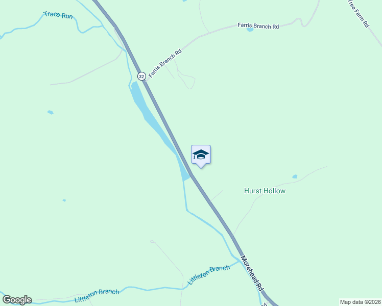 map of restaurants, bars, coffee shops, grocery stores, and more near 12697 Morehead Road in Wallingford