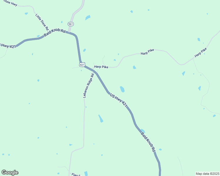 map of restaurants, bars, coffee shops, grocery stores, and more near 12450 Bald Knob Road in Frankfort