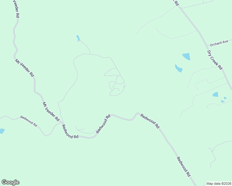 map of restaurants, bars, coffee shops, grocery stores, and more near 3500 Redwood Road in Napa