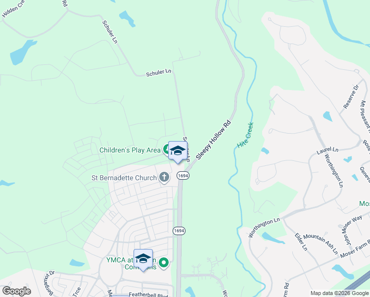 map of restaurants, bars, coffee shops, grocery stores, and more near 6212 Schuler Lane in Prospect