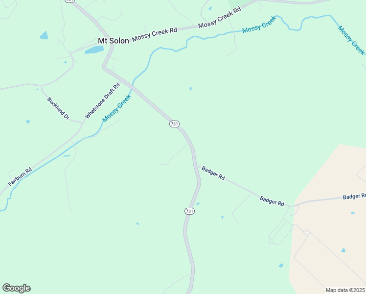 map of restaurants, bars, coffee shops, grocery stores, and more near 686 Natural Chimneys Road in Mount Solon