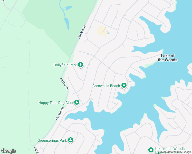 1335 Lakeview Parkway, Lake of the Woods VA Walk Score